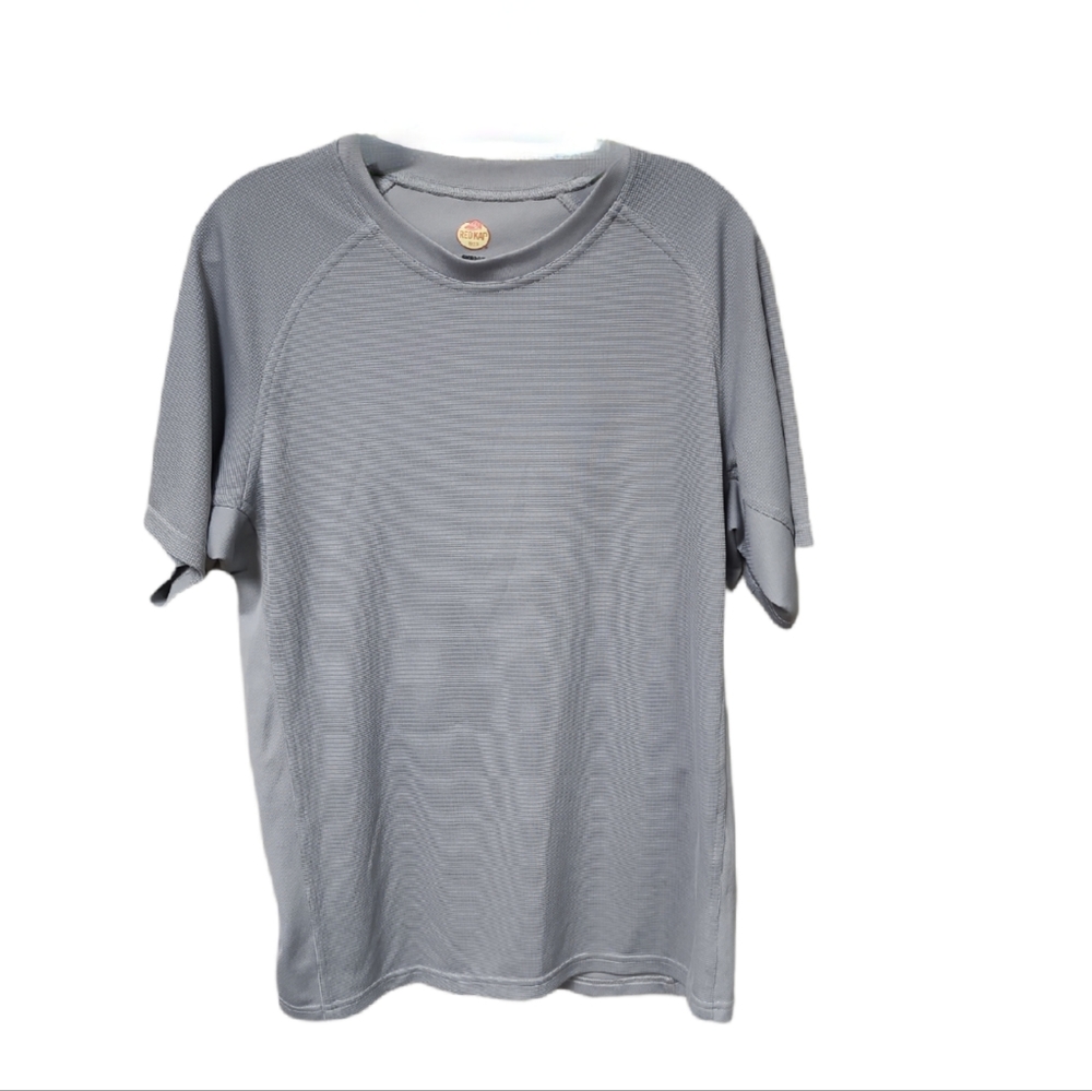 NWOT Red kap Short Sleeve Steel Gray Polyester T Shirt Size M